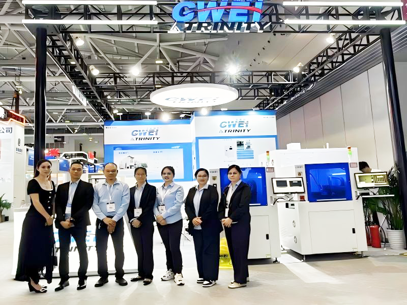 New install completed at one of our customers including 3D AOI system from PARMI Co.,Ltd. with Conveyor / Buffer and Good/NG magazine unloader from VANSTRON AUTOMATION